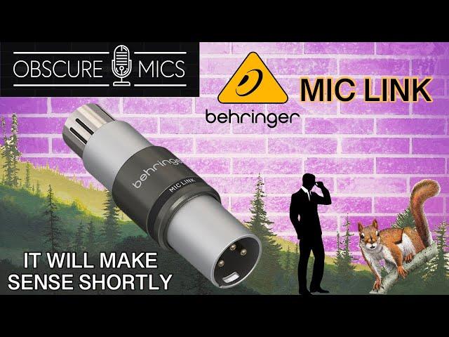 A New $35 Dynamic Mic Booster - The Behringer Mic Link Test/Review