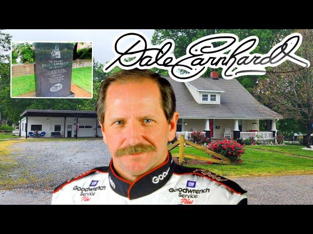 DALE EARNHARDT Kannapolis House, Hangouts, Grave, Race Shops, DEI & More..