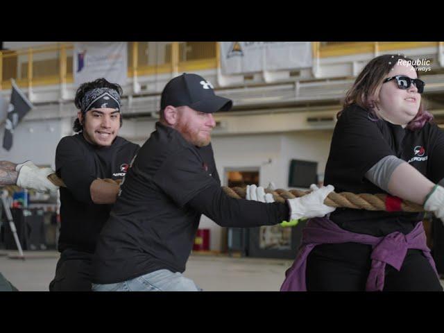 2023 Republic Airways Plane Pull