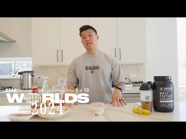 What I Eat To Stay Lean & Feel Strong | ROAD TO WORLDS | EP.15