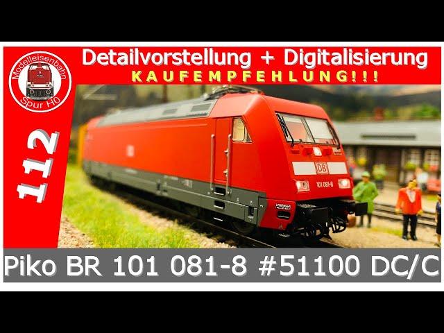 Piko BR 101 081-8 #51100 Expert Modell Digitalisierung Loksound 5 Präsentation