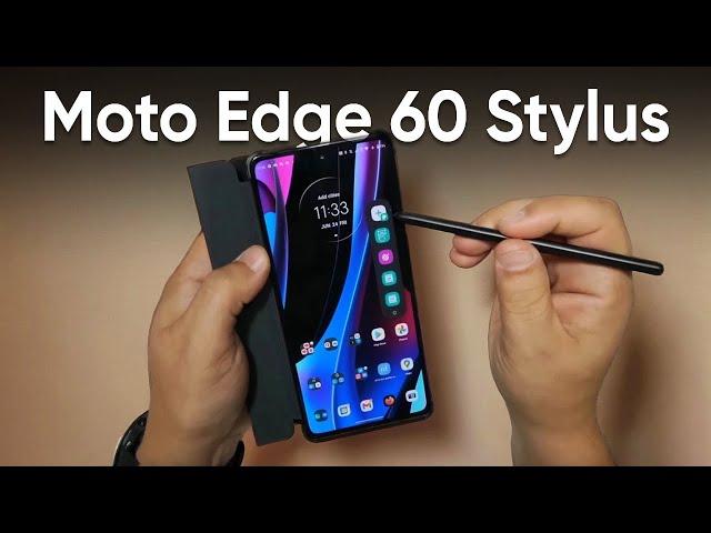 Motorola Edge 60 Stylus – A Flagship with a Built-in Stylus at Last?