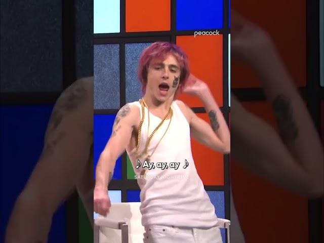 Pete and Timothee’s “Yeet Skrt” going platinum  #SNL #PeteDavidson #TimotheeChalamet #Short