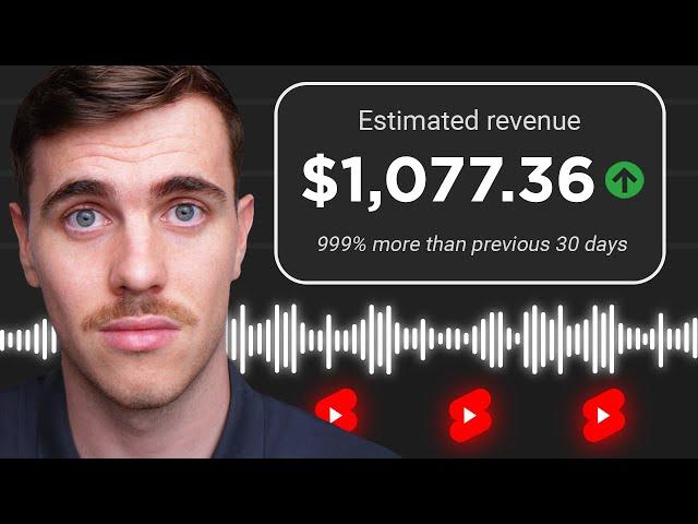 How to Make AI Voice Clone YouTube Shorts ($1,077.36/Month)