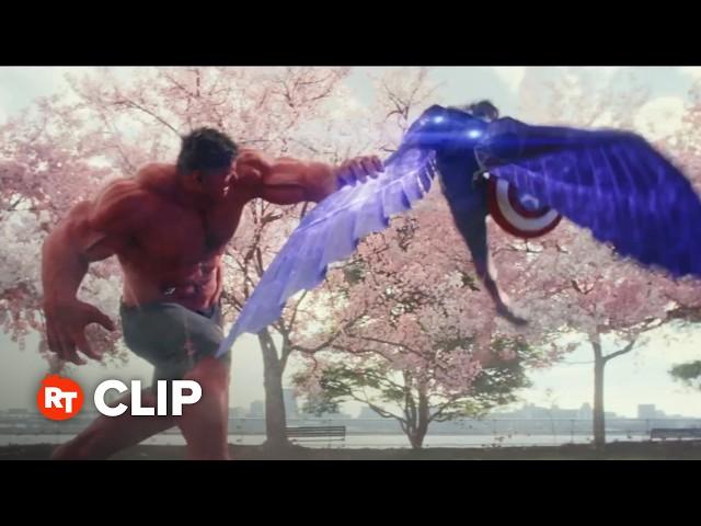 Captain America: Brave New World Movie Clip - Cap VS Hulk (2025)