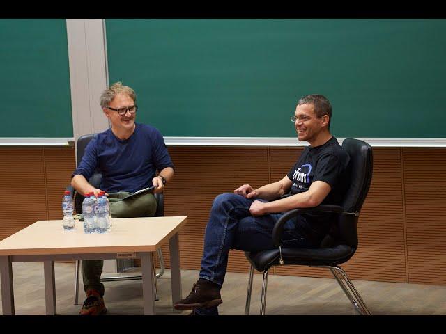 CEO Max Levchin at the Warsaw University of Technology