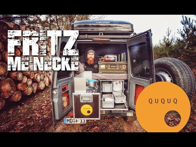 Fritz Meinecke: Mercedes G mit QUQUQ Campingbox