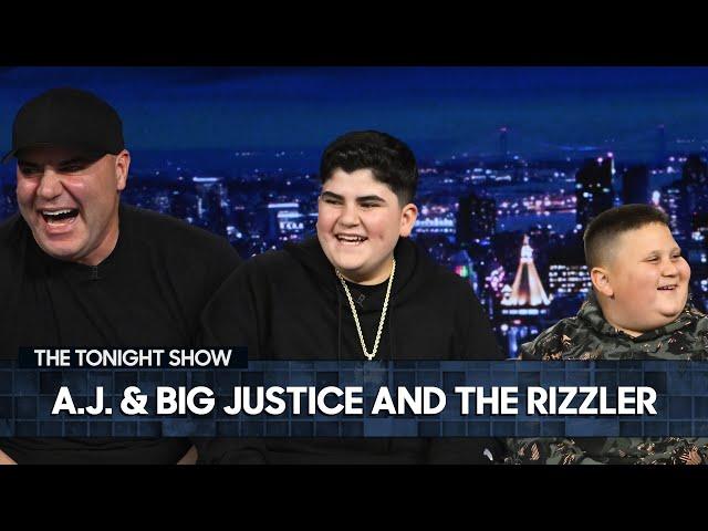 A.J. & Big Justice and The Rizzler Give a Rizz Face Tutorial, Rank Halloween Candy on The Boom Meter