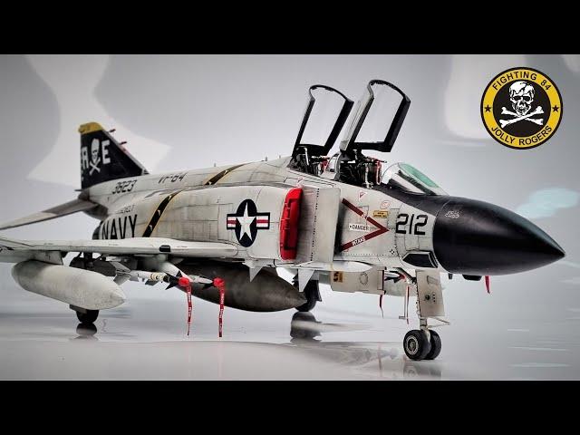 F-4 Phantom Tamiya 1/32 Scale Model Aircraft build video