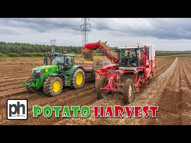 Simply British Farming Video - Potato Harvest Grimme Varitron