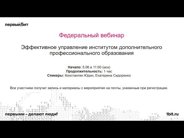 Эффективное управление институтом дополнительного профессионального образования