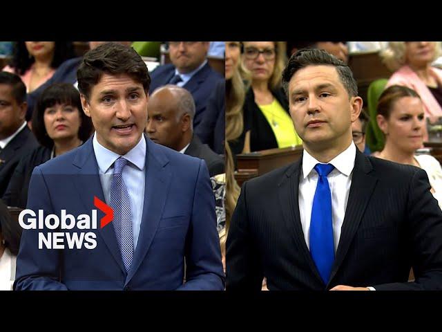 "Wackonomics": Poilievre lambastes economy under Trudeau as Canadians are "living through hell"