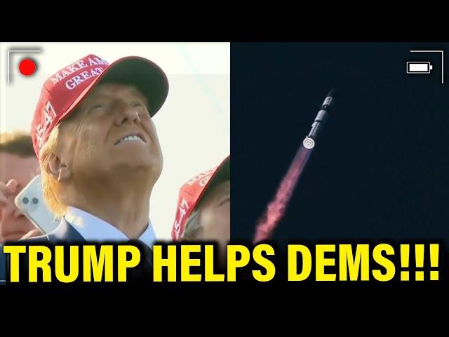 LOL! Trump's SpaceX Trip BACKFIRES in HILARIOUS WAY!