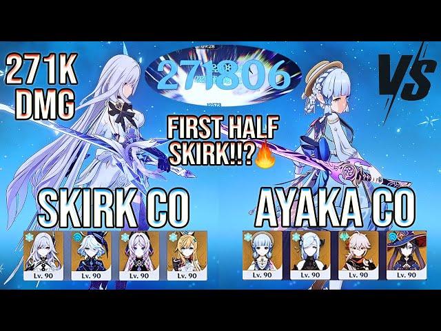 How Skirk C0 (DPS + Swap) CRUSHED First Half!? vs Ayaka C0 (Spiral Abyss Floor 12) | Genshin Impact