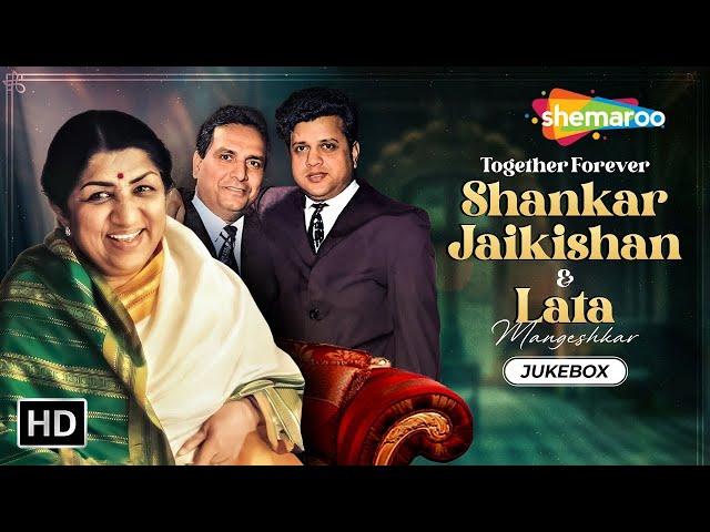 Best of Shankar Jaikishan & Lata Mangeshkar | Bollywood Evergreen Songs | Non-Stop Video Jukebox