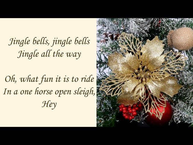 Jingle Bells - Tamara Gabriel ft. Anthony Crawford (lyric video)