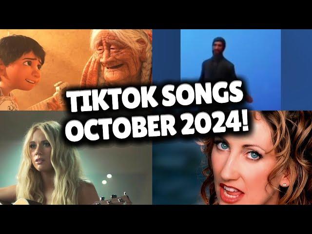 Top Trending Songs on TikTok - October 2024!