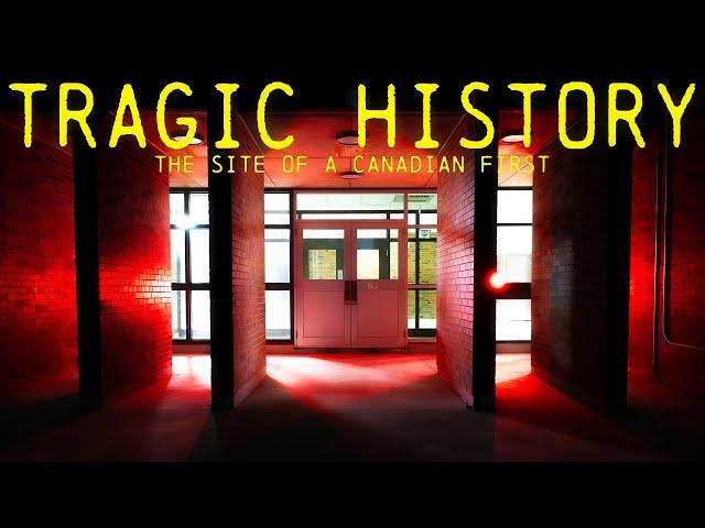 Night time visit to a notorious Canadian High School