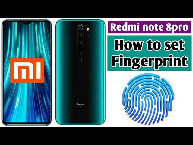 How to set Fingerprint lock Redmi note8pro || MI note8pro set Fingerprint lock||Tadrish info Tech||