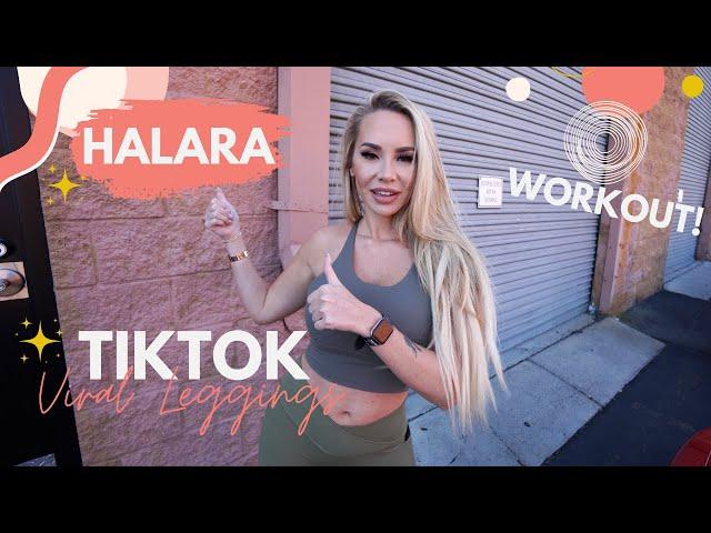 Claudia Fijal Workout | Review of Halara Joggers & TikTok Viral Leggings