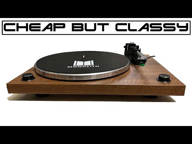 One of the best budget turntables… from Monolith?  You need to check this out