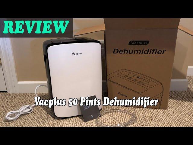 Review Vacplus 50 Pints Dehumidifier 2020