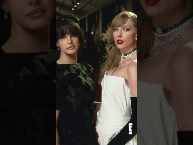 #TaylorSwift & #LanaDelRey at the 2024 #Grammys is the E! #glambot crossover of our DREAMS! #shorts