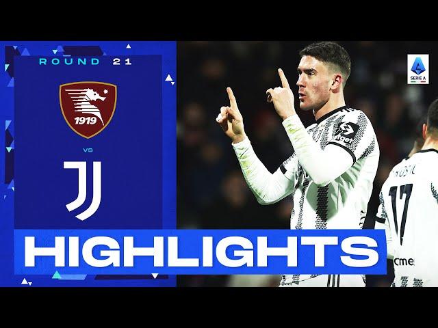 Salernitana-Juventus 0-3 | Vlahovic hits brace in routine win: Goals & Highlights | Serie A 2022/23