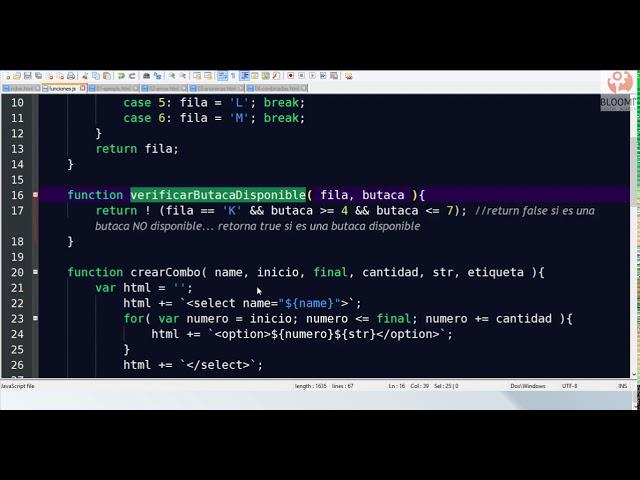 Curso Javascript U2·08 - Funciones combinadas