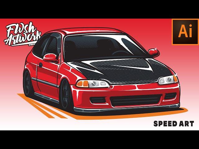 REWINDAPP / HONDA CIVIC EG6 / SPEED ART