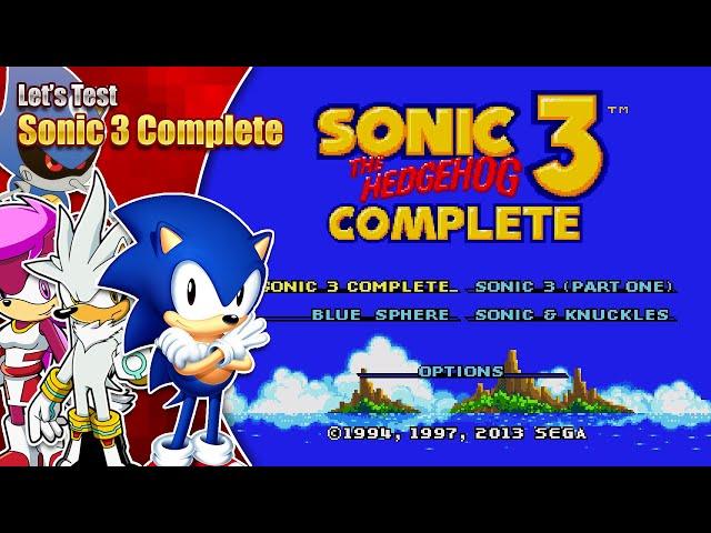 Sonic 3 Complete & others - But does it work on Real Hardware?