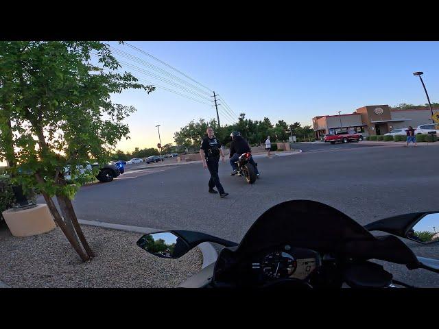 Cops vs Bikers | They Told Us to Leave