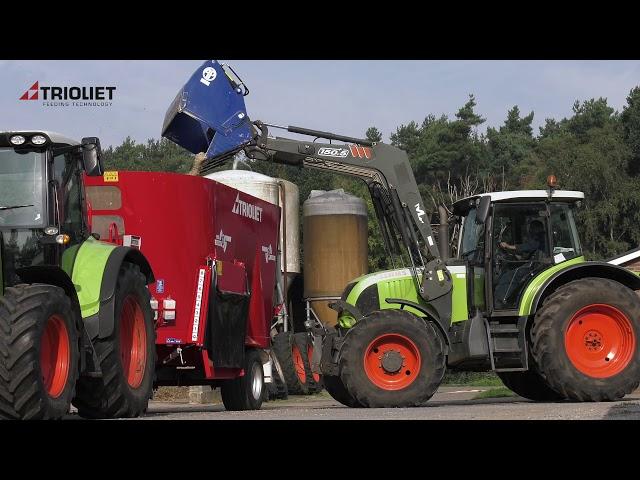 Solomix 2 ZK-voermengwagen-mixer feeder-TMR mixer-Futtermischwagen-mélangeuse | TRIOLIET