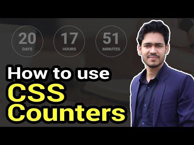 How to use CSS Counter - Web Design Bangla Tutorial - UY Lab