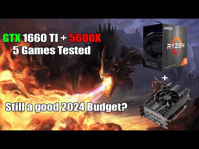 RYZEN 5 5600X + GTX 1660 Ti Test in 5 Games in early 2023