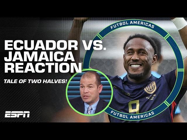 'A MATCH OF TWO HALVES!'  - Ale Moreno's REACTION to Ecuador's Copa America win | Futbol Americas