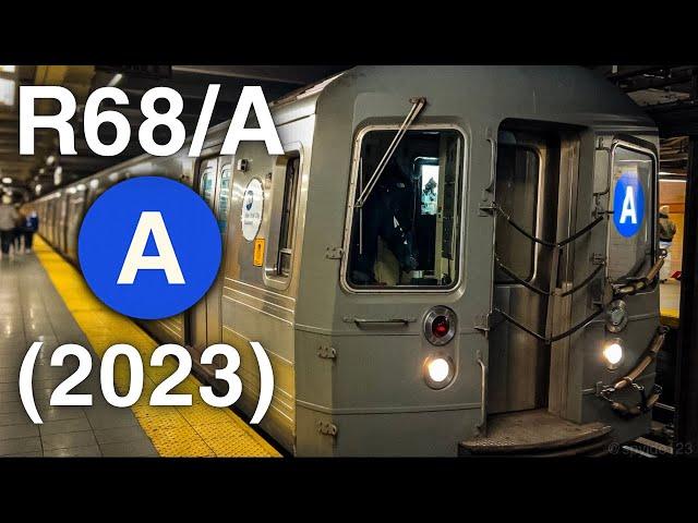 ᴴᴰ⁶⁰ NYC Subway: PM Rush Hour R68 & R68A (A) Train Action (2023 clips)