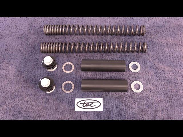 Triumph Bonneville  T120, TEC Progressive Suspension.