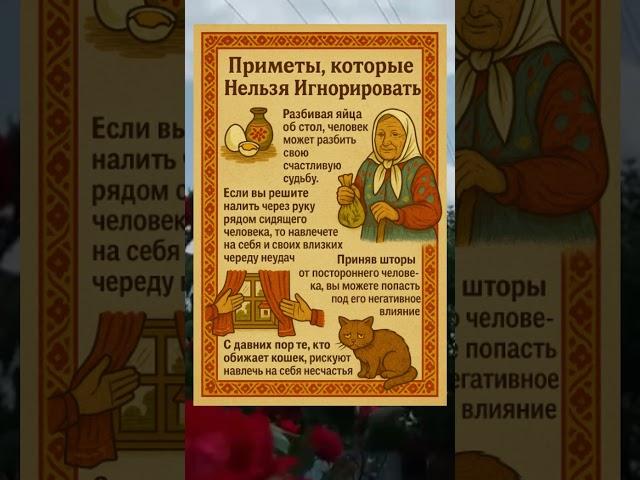  МУДРОСТЬ ПРЕДКОВ: ЧТО МОЖЕТ ПРИВЕСТИ К НЕУДАЧАМ