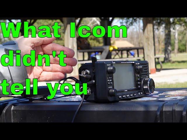 The Icom IC-705's 5 Worst Features