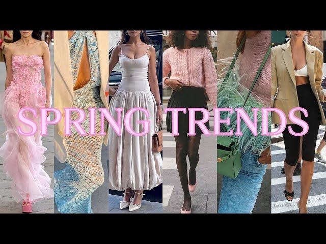 Top 10 Spring Fashion Trends 2024 (what to wear this spring)