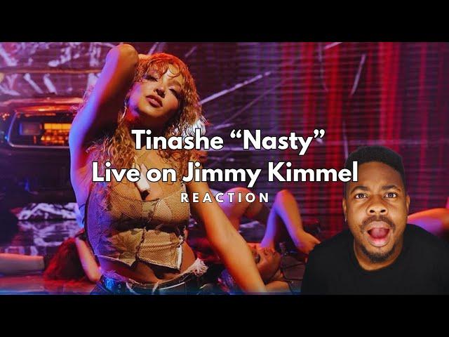 Tinashe "Nasty" Live on Jimmy Kimmel Reaction