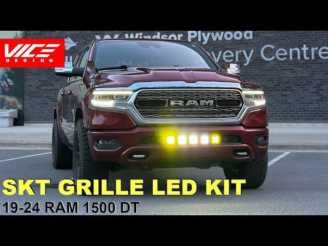 HOW TO: SKT GRILLE LED KIT INSTALLATION | 19-24 RAM 1500 DT