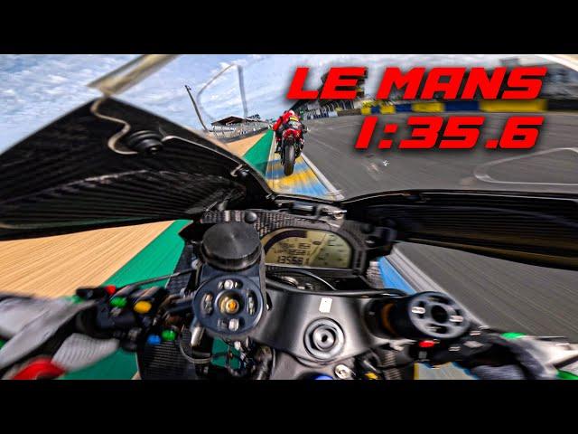 Canepa OnBoard at Le Mans 2023 | 1:35.6 Yamaha R1