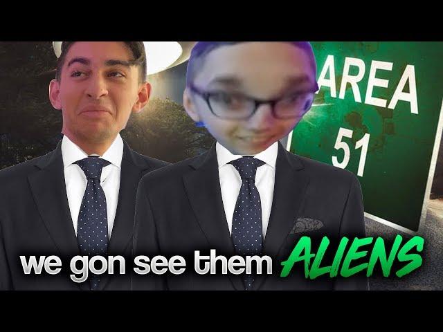 KBeaZy and Mai Invade Area 51 