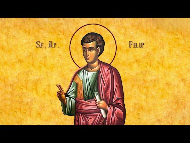 LIVE 4K: Sfânta Liturghie - Sf. Ap. Filip unul dintre cei 12 Apostoli; Sf. Ier. Grigorie Palama