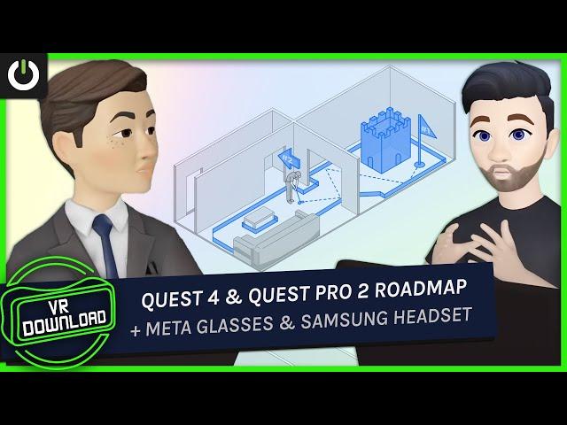 VR Download: Roadmaps For Quest 4, Meta Glasses, Samsung's Headset, And Quest Pro 2