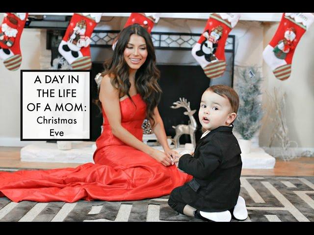 A DAY IN THE LIFE OF A SINGLE MOM | Christmas Eve vlog