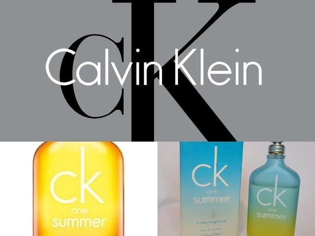 CK One Summer 2006 & 2010 Fragrance Reviews