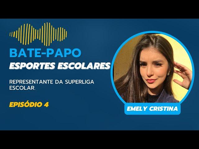 BATE PAPO COM EMELY REPREENTANTE DA SUPERLIGA ESCOLAR BATE PAPO COM PEDRO BECKER #4